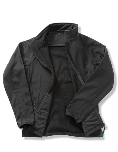 R-R231M-Men's Printable Softshell Jacket with Recycled Fleece Inner